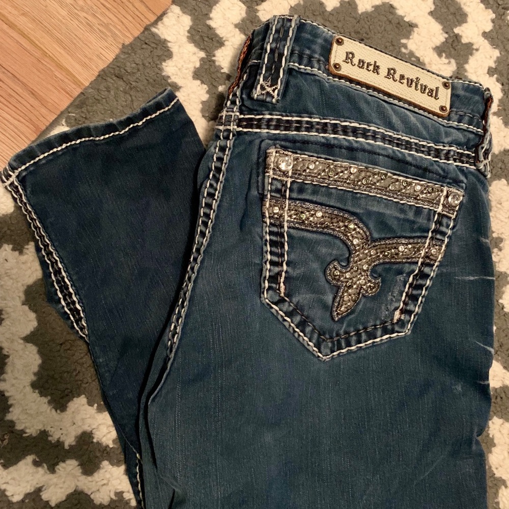 Like new Buckle Rock Revival Skinny Jean Size 29R